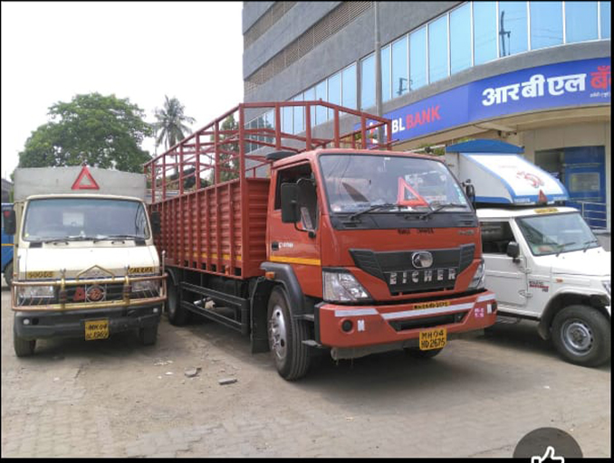 Govinda Tempo Service vehicle on duty